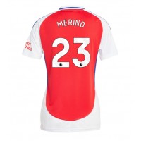 Arsenal Mikel Merino #23 Hemmatröja Kvinnor 2024-25 Korta ärmar